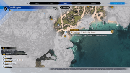 FF7 Rebirth - Seahorsing Around Map Location