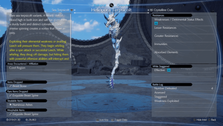 Final Fantasy 7 Rebirth - Heliopora Terpsicolt