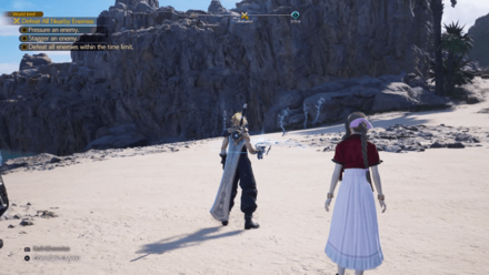 FF7 Rebirth - Seahorsing Around Overworld