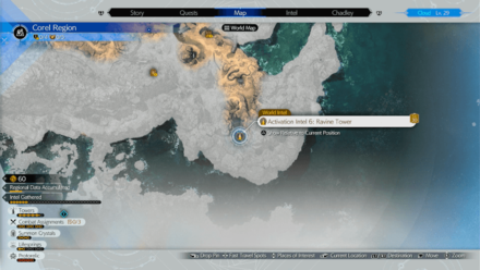 FF7 Rebirth - Activation Intel 6: Ravine Tower