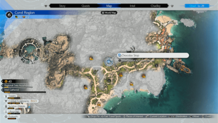 FF7 Rebirth - Chocobo Stop Map Location
