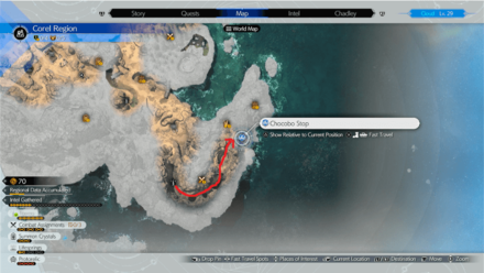 FF7 Rebirth - Chocobo Stop Map Location