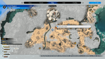 FF7 Rebirth - Chocobo Stop Map Location