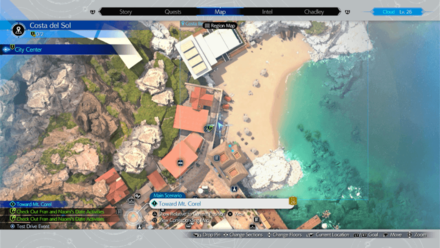 FF7 Rebirth - How to Get a Corel Chocobo Rendezvous in Costal del Sol Rental Shop Map
