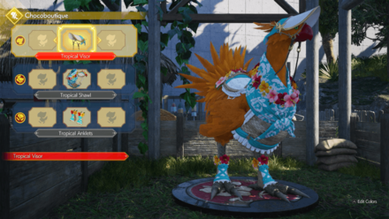 FF7 Rebirth - How to Get a Corel Chocobo Rendezvous in Costal del Sol Rental Shop Tropical Equipment