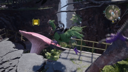 FF7 Rebirth - Jungle Chocobo - Mushroom Jump Prompt
