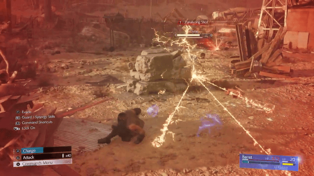 FF7 Rebirth - Paralyzing Shot Going Through Wall