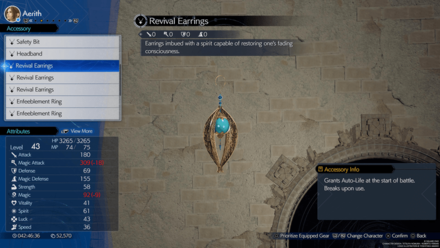 FF7 Rebirth - Revival Earrings