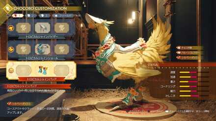 FF7 Rebirth - Chocobo Customization - Chocobo Racing