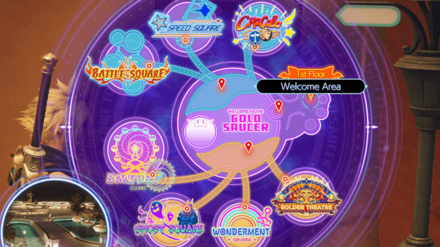 Gold Saucer Area Locations