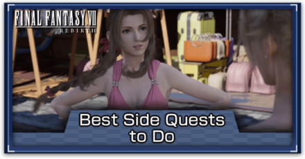 FF7 Rebirth - Best Side Quests to Do