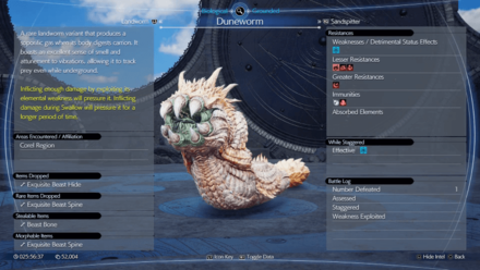 Final Fantasy 7 Rebirth - Duneworm