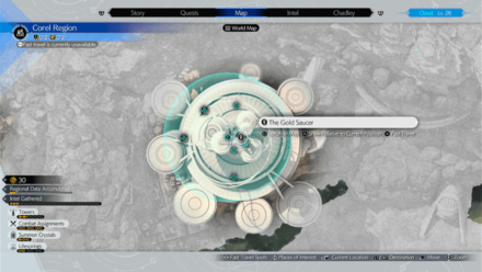FF7 Rebirth What to Spend GP On and All Gold Saucer Items - Map Image
