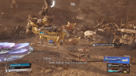 FF7 Rebirth - Destroy the Legs