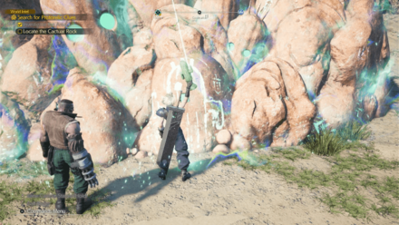 FF7 Rebirth - Use Cactuar Statue to Locate Cactuar Rock
