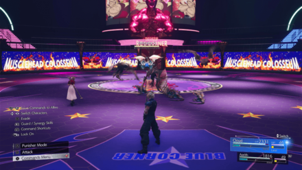 FF7 Rebirth Musclehead Colosseum