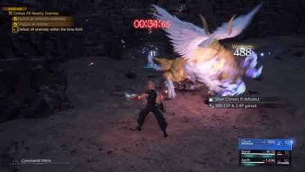 FF7 Rebirth - Use Fire Against Silver Chimeras