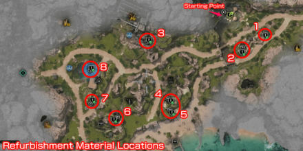 FF7 Rebirth - Refurbishment Materials Location