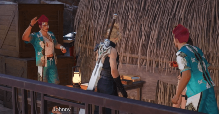 FF7 Rebirth - Go to Johnny