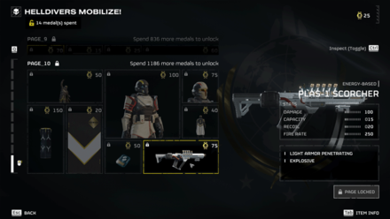 Helldivers 2 - Armor Piercing Round Warbond