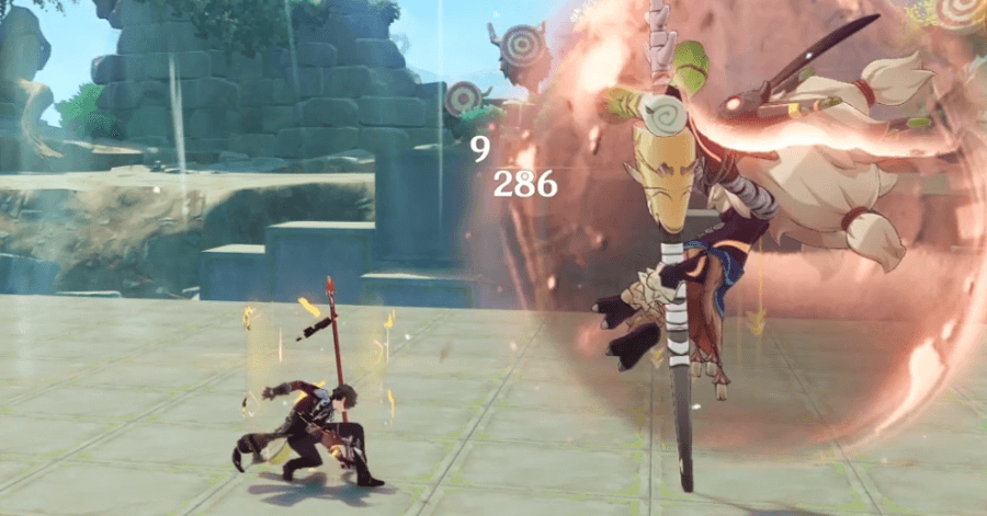 Genshin - Mystifying Megachurl - Plunge Shield