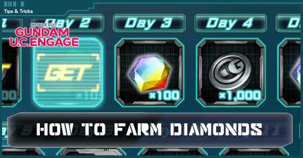 How to Farm Diamonds Banner - Mobile Suit Gundam UC Engage