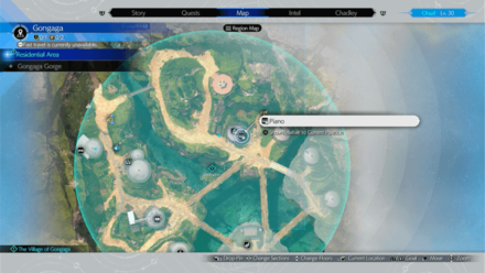 FF7 Rebirth - Cinco de Chocobo Music Map