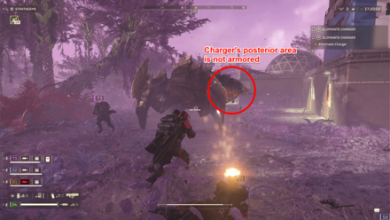 Helldivers 2 - Charger Posterior Area