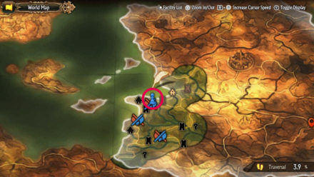 Unicorn Overlord - Divine Shard Cornia 01 Map Location