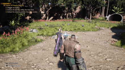 FF7 Rebirth - Mean Green Mother Overworld