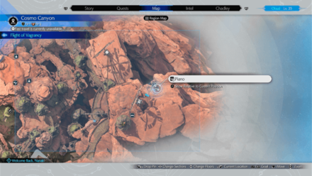 FF7 Rebirth - Two Legs Nothin To It Sheet Music Map