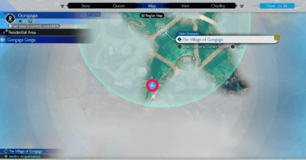 FF7 Rebirth - Red Megaphone map location