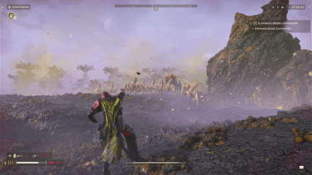 Helldivers 2 - Throw Grenade towards Brood Commander