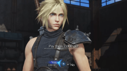 FF7 Rebirth - Purchase the Protorelic for 2,000 Gil