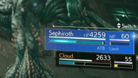 FF7 Rebirth - Bound Character in Orange Text