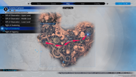 River of Lights - Torch Elevator Location