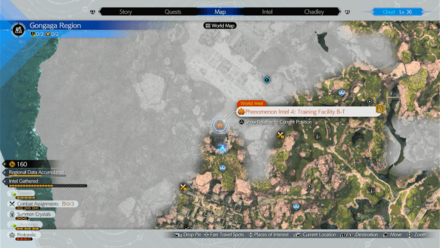 FF7 Rebirth - Phenomenon Intel 4: Training Facility B-T Map Location