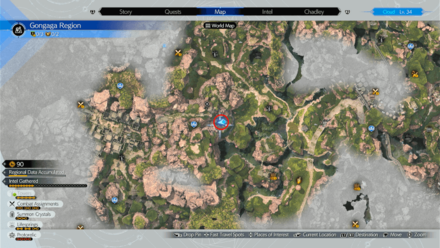 FF7 Rebirth - Chocobo Hidden Treasure Ether Onion x1 Map Location