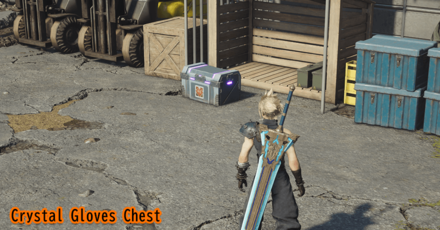 FF7 Rebirth - Crystal Gloves Chest