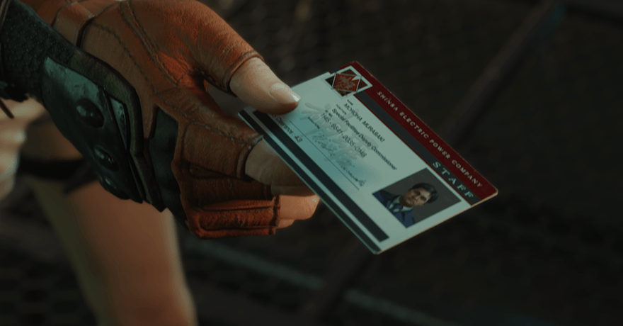 FF7 Rebirth - Murasakis Employee ID Card