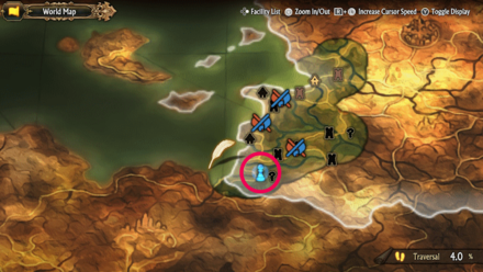 Unicorn Overlord - Divine Shard Cornia 04 Map Location