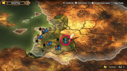 Unicorn Overlord - Divine Shard Cornia 06 Map Location