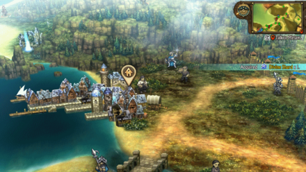 Unicorn Overlord -  Divine Shard Cornia 07 Overworld Location