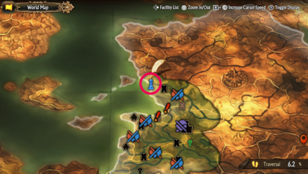 Unicorn Overlord - Divine Shard Cornia 10 Map Location