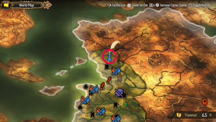 Unicorn Overlord - Divine Shard Cornia 12 Map Location