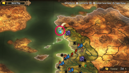 Unicorn Overlord - Divine Shard Cornia 15 Map Location