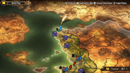 Unicorn Overlord - Divine Shard Cornia 16 Map Location