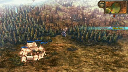 Unicorn Overlord -  Divine Shard Cornia 28 Overworld Location