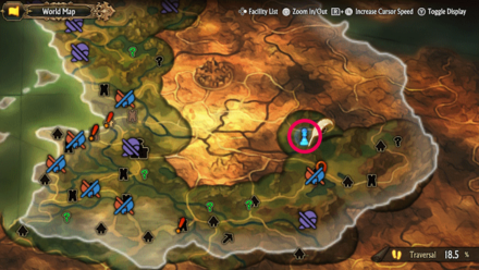 Unicorn Overlord - Divine Shard Cornia 30 Map Location