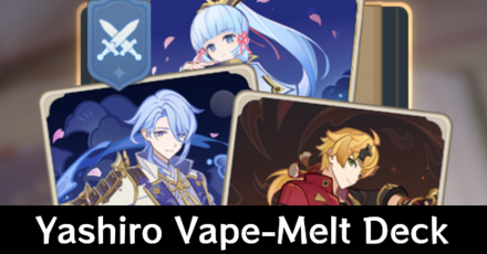 Genshin - Yashiro Commission Vape-Melt Deck